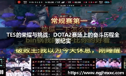 TES的荣耀与挑战：DOTA2赛场上的奋斗历程全景纪实