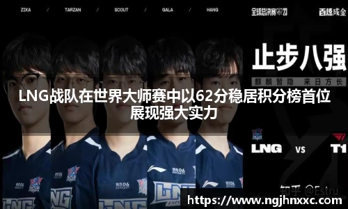 LNG战队在世界大师赛中以62分稳居积分榜首位展现强大实力